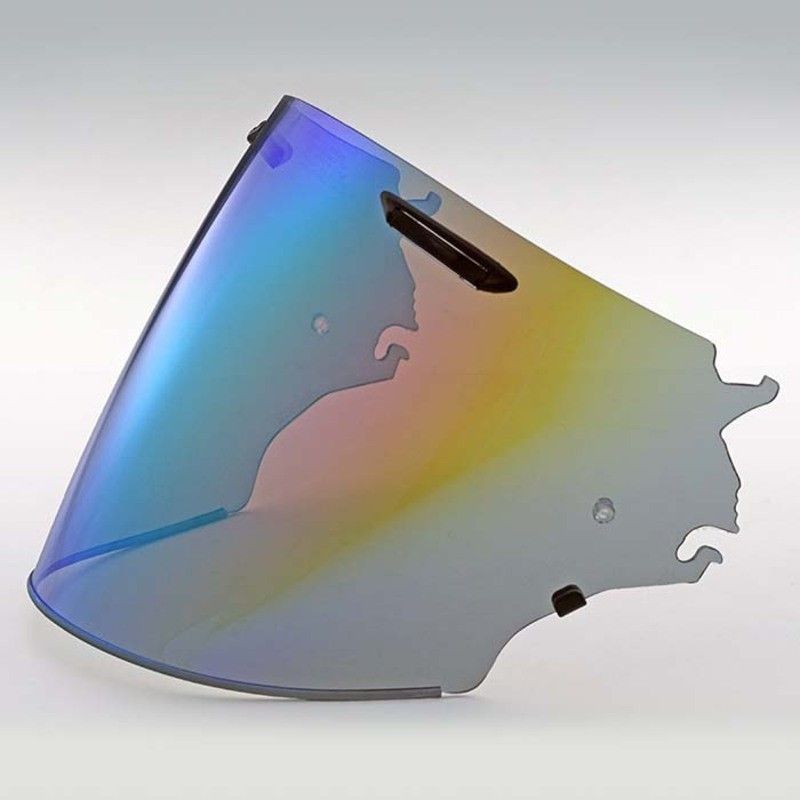 Pantalla ARAI VAS-Z. Verde Iridio Semi Ahumado- motoscamaralweb.com