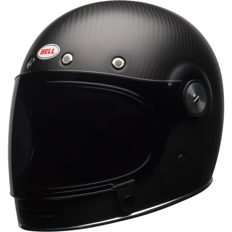 CASCO BELL Bullitt Carbon - Negro mate- motoscamaralweb.com