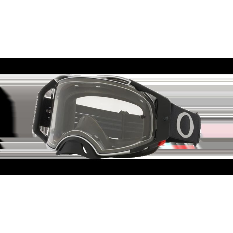 Gafas OAKLEY Airbrake MX - Tuff Blocks Black Gunmetal / Lente transparente - motoscamaralweb.com