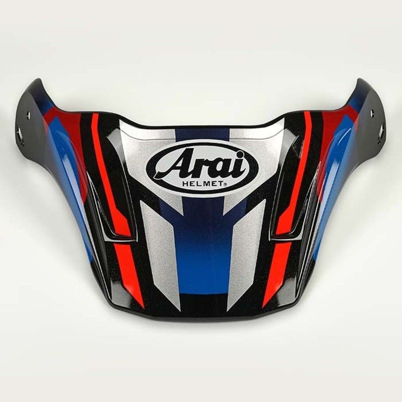 Visera ARAI (TOUR-X4). DEPART METALLIC Azul- motoscamaralweb.com