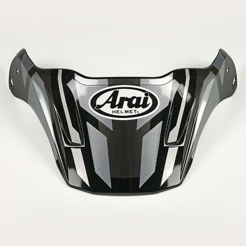 Visera ARAI (TOUR-X4). DEPART METALLIC Gris- motoscamaralweb.com