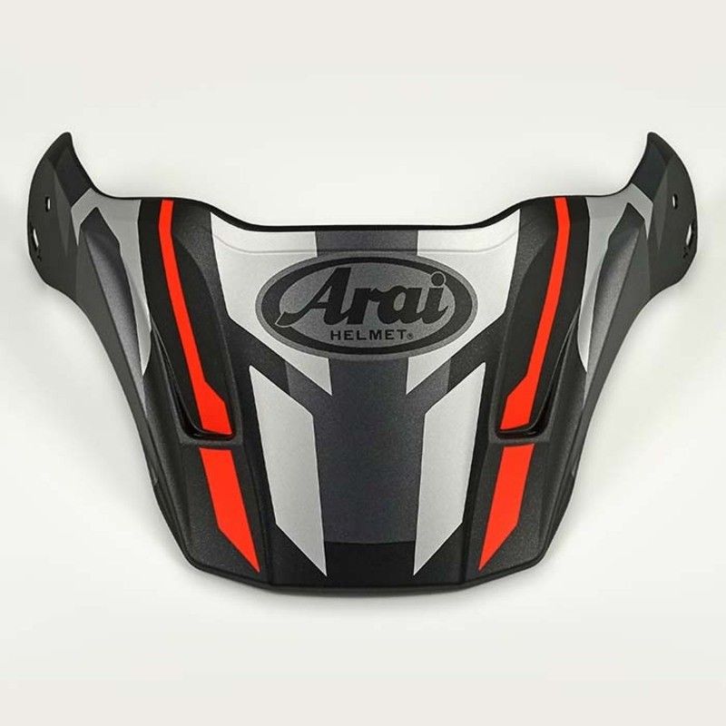 Visera ARAI (TOUR-X4). DEPART Gris- motoscamaralweb.com