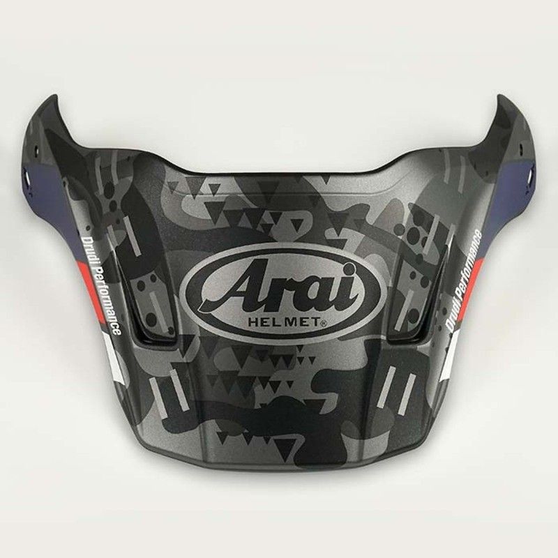Visera ARAI (TOUR-X4). COVER Azul- motoscamaralweb.com