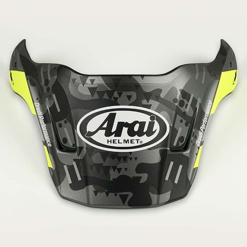 Visera ARAI (TOUR-X4). COVER Amarillo- motoscamaralweb.com