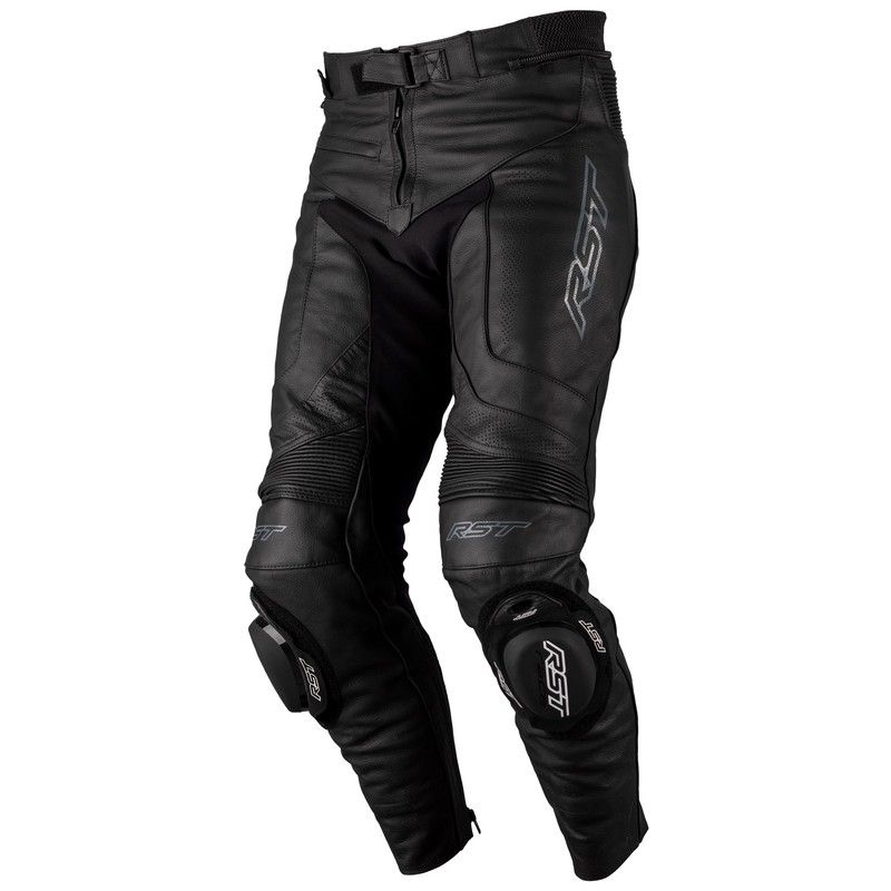 Pantalón de Piel (Mujer) RST S-1 CE Negro. Talla 12/M - motoscamaralweb.com