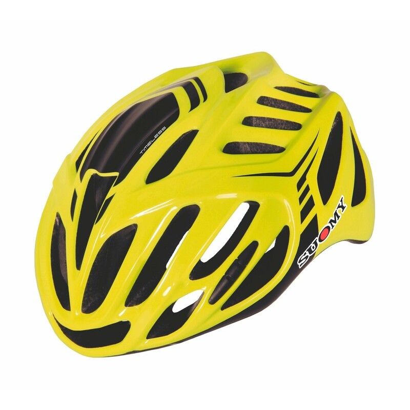 Casco de bicicleta SUOMY Timeless - Amarillo/Negro - motoscamaralweb.com