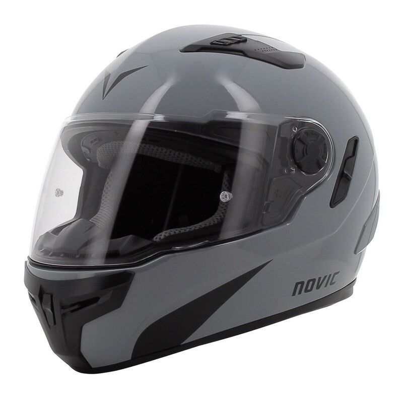 Casco NOVIC Rever - gris- motoscamaralweb.com