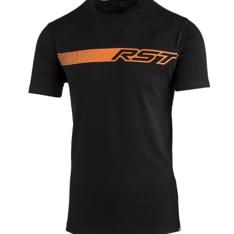 Camiseta Hombre RST FADE Negro/Naranja. Talla 2XL - motoscamaralweb.com