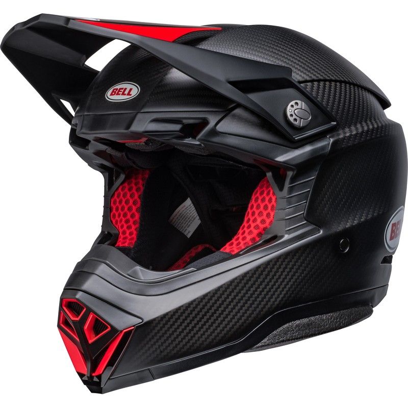 Casco BELL Moto-10 Spherical - Satin/Gloss Black/Red - motoscamaralweb.com