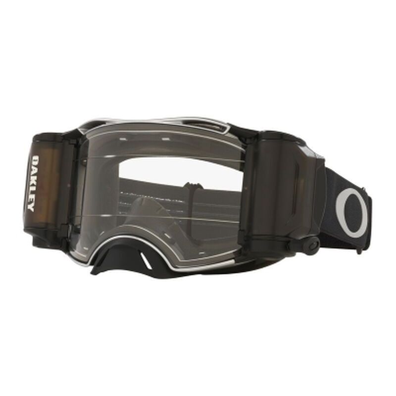 Gafas OAKLEY Airbrake MX - Tuff Blocks Black Gunmetal Race-Ready Roll-Off / Lente transparente - motoscamaralweb.com