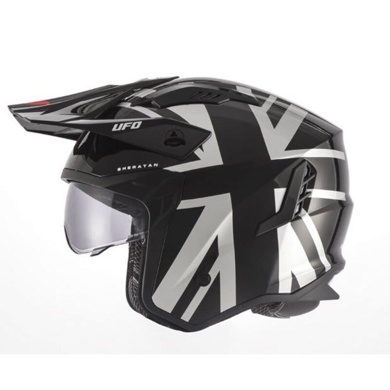 Casco UFO Sheratan - gris- motoscamaralweb.com