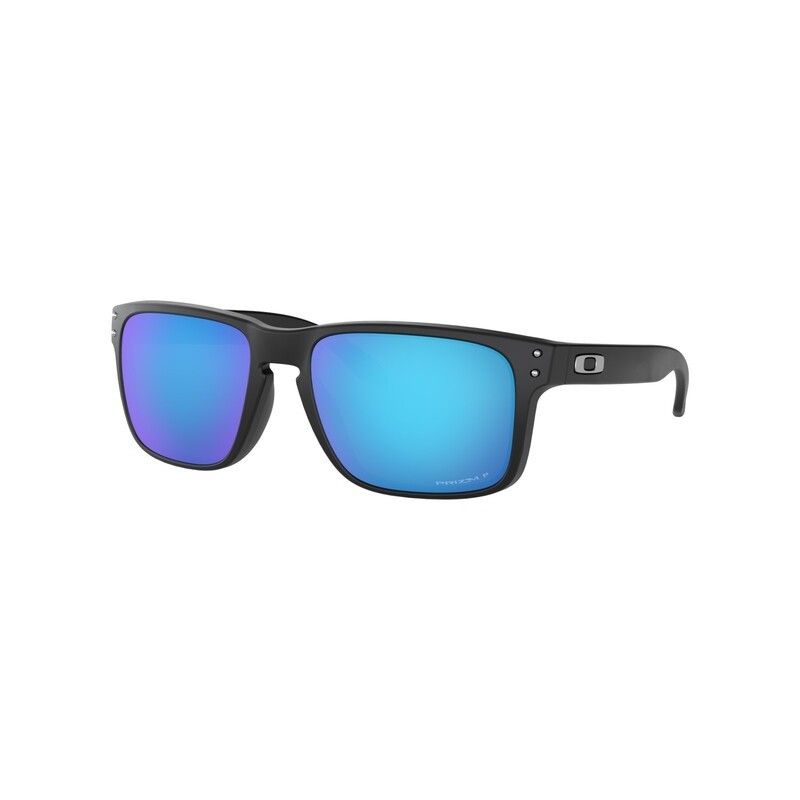 Gafas de sol OAKLEY Holbrook Lentes Prizm Sapphire Polarized - Montura Matte Black - motoscamaralweb.com