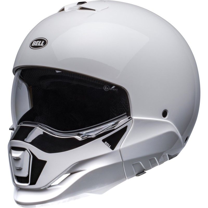 Casco BELL Broozer - Duplet Gloss White- motoscamaralweb.com