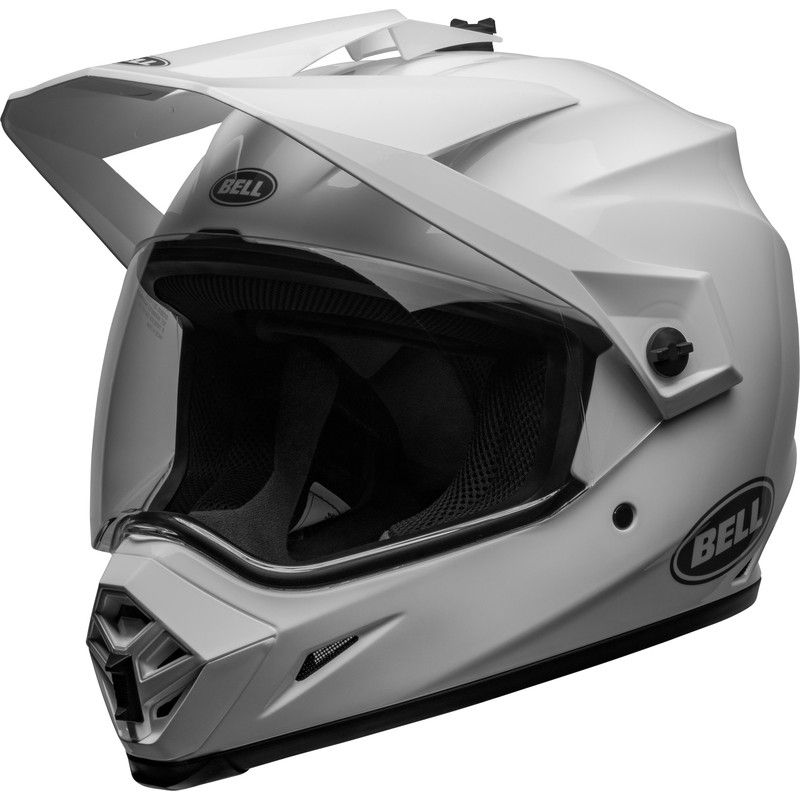 Casco BELL MX-9 Adventure MIPS - Gloss White - motoscamaralweb.com