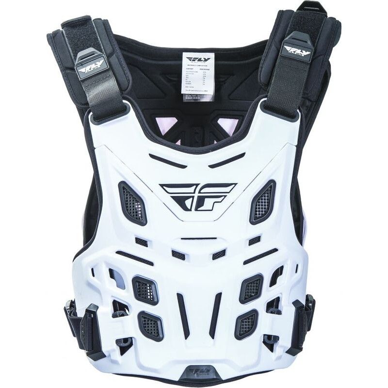 Peto FLY RACING Revel CE Race - Blanco - motoscamaralweb.com
