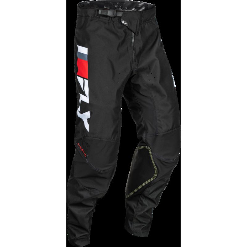 Pantalón infantil FLY RACING Kinetic Prix - Rojo / Gris / Blanco - motoscamaralweb.com