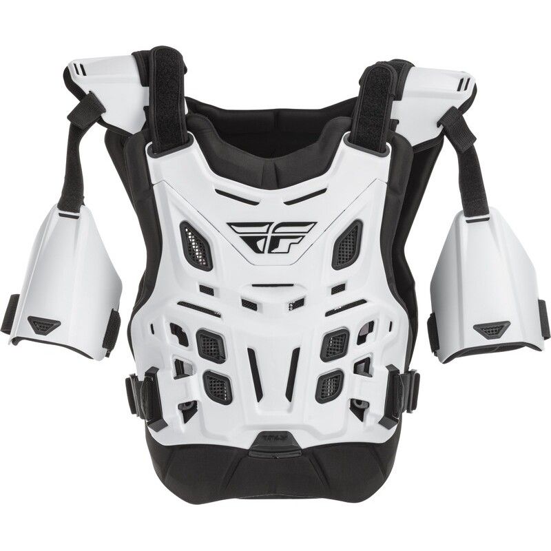 Peto FLY RACING Revel XL CE - Blanco - motoscamaralweb.com