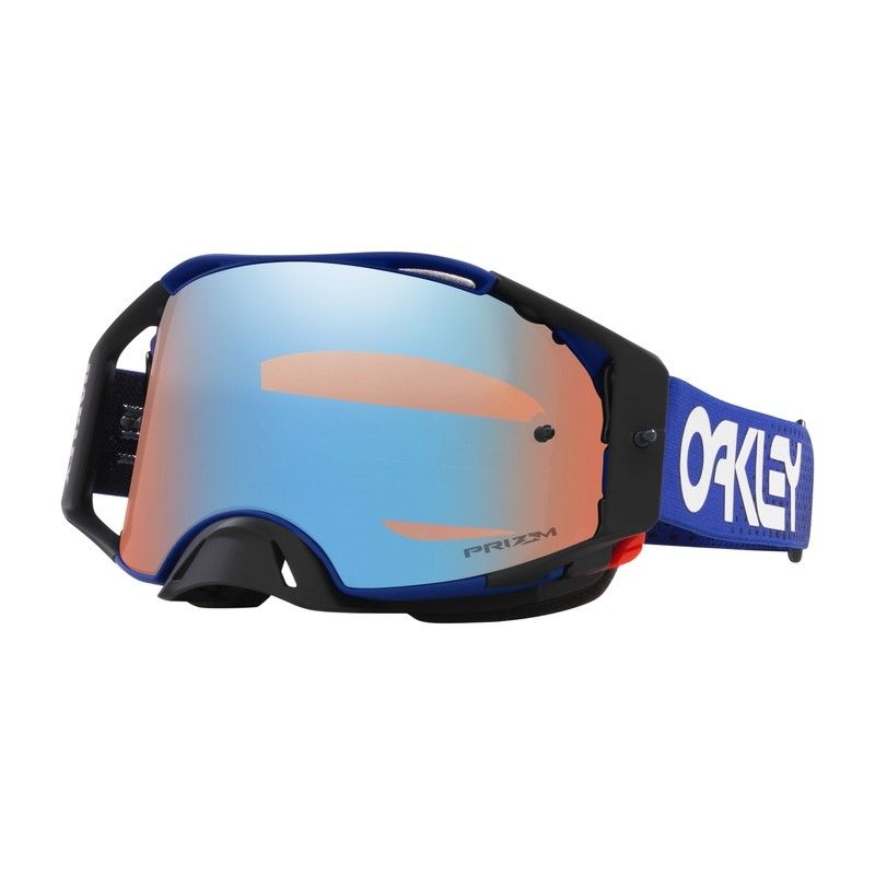 Gafas OAKLEY Airbrake MX - Moto Blue B1B Lente Prizm MX Sapphire - motoscamaralweb.com