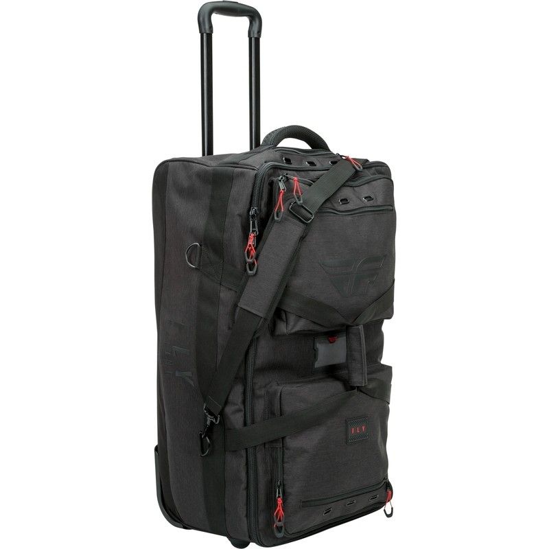 Bolsa de viaje FLY RACING Tour Roller - Negro - motoscamaralweb.com