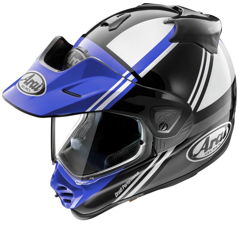 Casco ARAI TOUR-X5 Cosmic - azul- motoscamaralweb.com