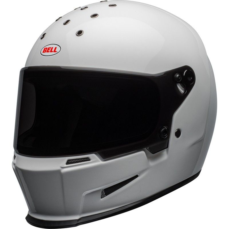 Casco BELL Eliminator - Gloss White- motoscamaralweb.com