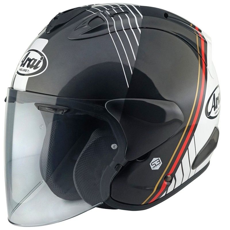 Casco ARAI SZ-R EVO - Frost Temu blanco- motoscamaralweb.com