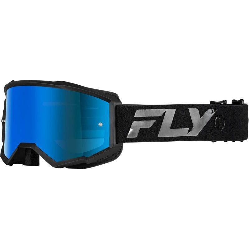 Gafas FLY RACING Zone - Negro / Negro - Lente Sky Blue / Ahumado - motoscamaralweb.com