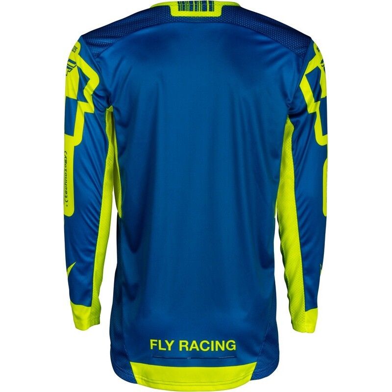 Camiseta FLY RACING Lite L.E. Lancer - Navy / Hi-Vis - motoscamaralweb.com