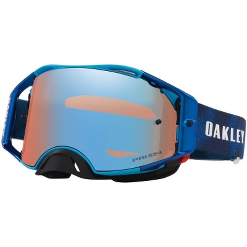Gafas OAKLEY Airbrake MX - Sexton Signature / Lente Prizm MX Sapphire - motoscamaralweb.com