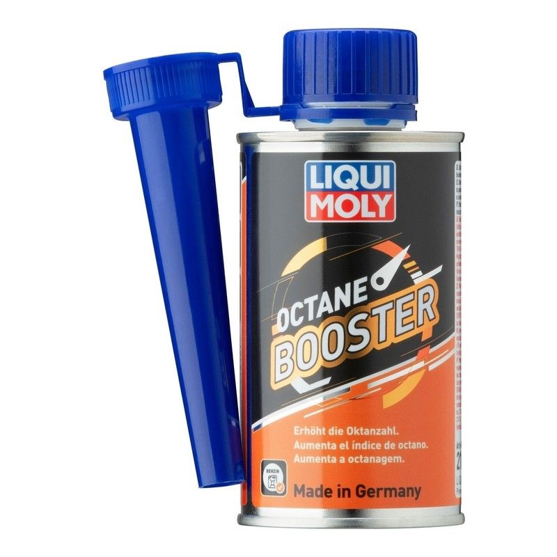 Aditivo de combustible aumentador de octanaje LIQUI MOLY Octane Booster - 200ml - motoscamaralweb.com