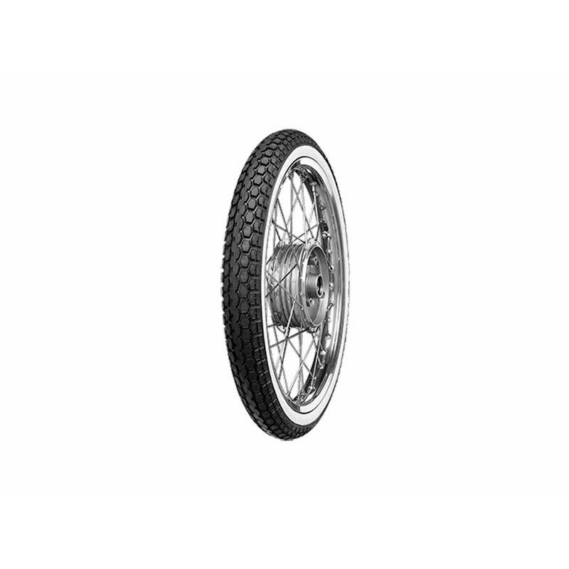 Neumático CONTINENTAL KKS 10 RF WW Banda Blanca 2.75-17 M/C 47J TT - motoscamaralweb.com