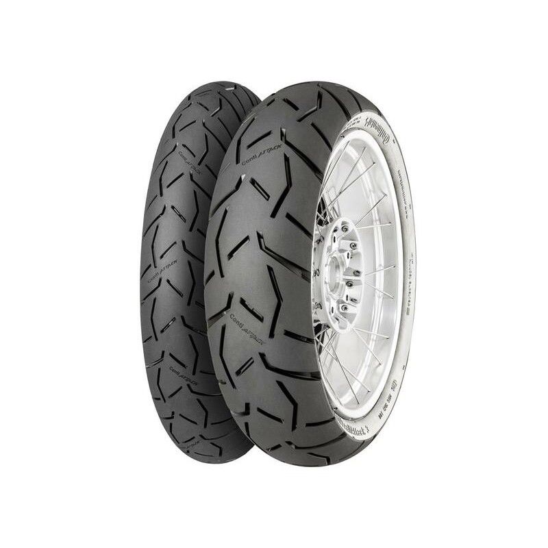 Neumático CONTINENTAL CONTITRAILATTACK 3 150/70 ZR 18 M/C 70W TL - motoscamaralweb.com