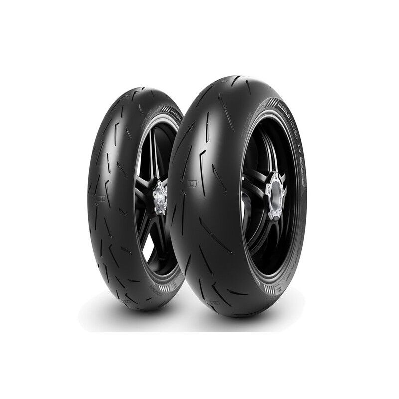 Neumático PIRELLI DIABLO ROSSO IV CORSA 190/55 ZR 17 M/C (75W) TL - motoscamaralweb.com