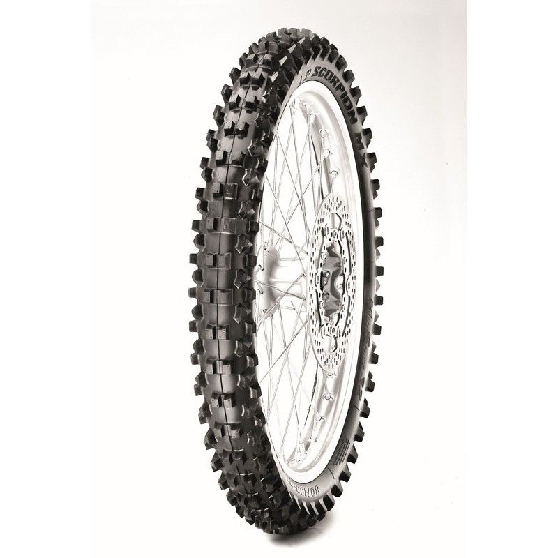 Neumático PIRELLI SCORPION MX32 MID SOFT (F) 90/100-21 M/C 57M TT M+S - motoscamaralweb.com