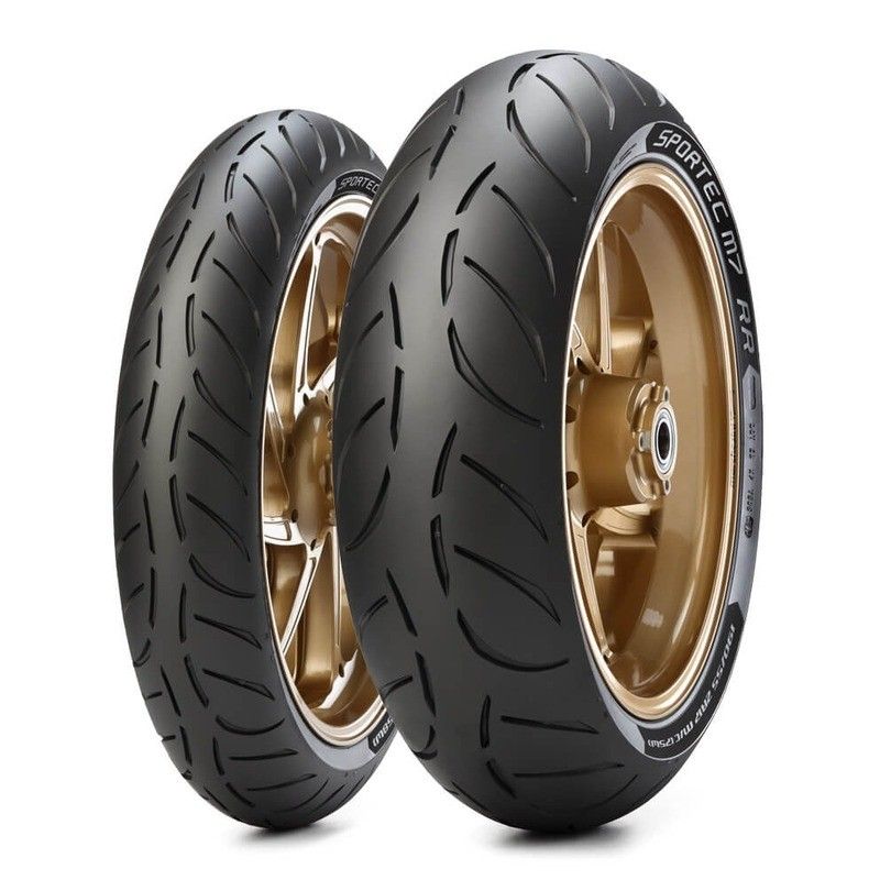 Neumático METZELER SPORTEC M7 RR (F) (M) 120/70 ZR 17 M/C (58W) TL - motoscamaralweb.com