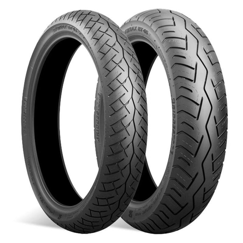 Neumático BRIDGESTONE BATTLAX BT46 FRONT 110/90-18 61V TL - motoscamaralweb.com