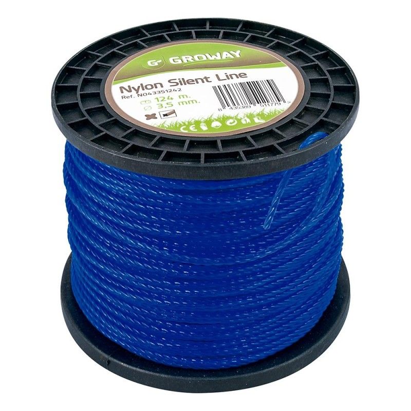 NYLON SILENT LINE LOBULADO D2.4MM L262M BOBINA- motoscamaralweb.com
