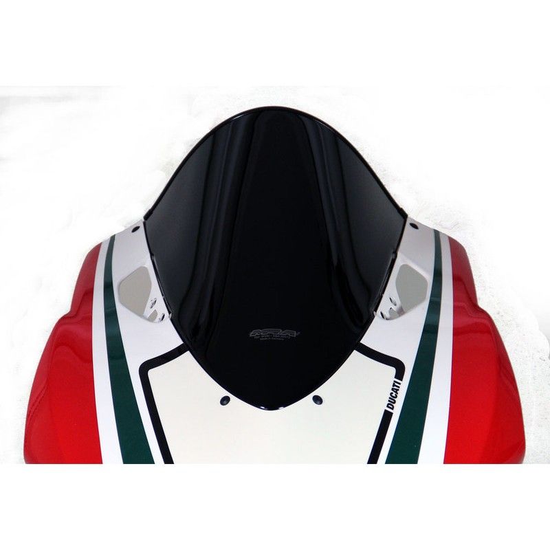 Pantalla MRA Racing. negro. 1199 Panigale.S 12 - motoscamaralweb.com