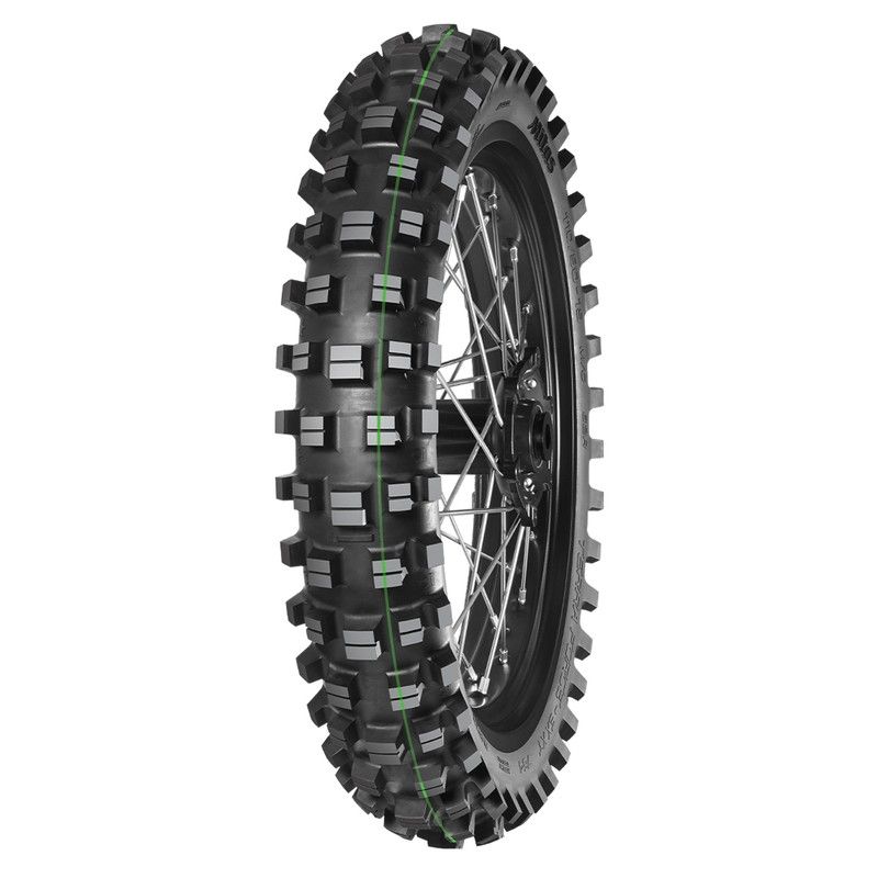 Neumático MITAS TERRA FORCE-EX XT 120/90-18 65M TT SUPER LIGHT (XTREME TERRAIN) GREEN - motoscamaralweb.com