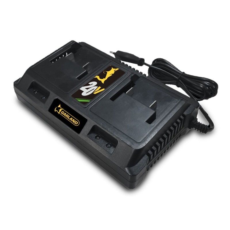 GARLAND KEEPER 20V DOUBLE FAST CHARGER-V23 - motoscamaralweb.com