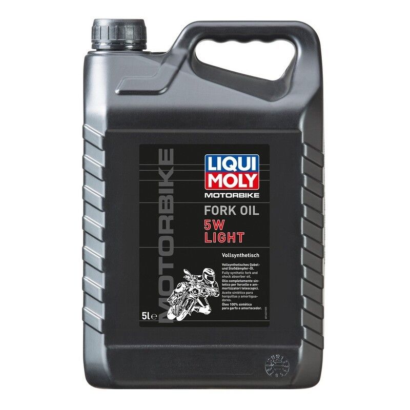 Garrafa 5L Liqui Moly Aceite de horquilla 5W LIGHT - motoscamaralweb.com