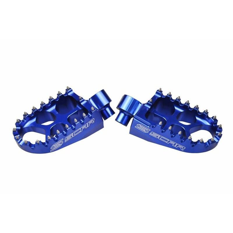 Estriberas SCAR EVO - Azul - motoscamaralweb.com