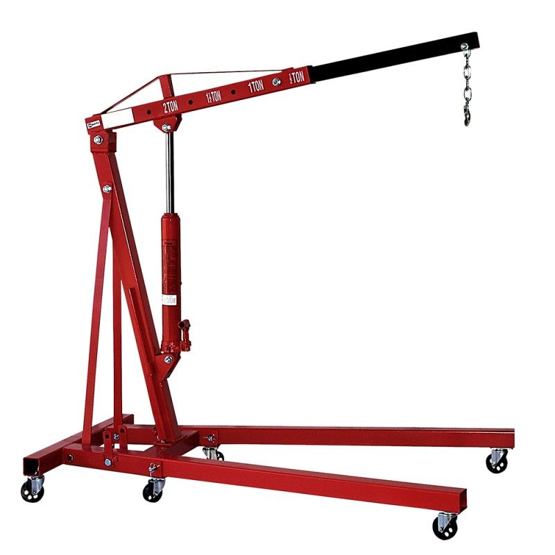 GRUA DE GARAJE 2 TON PLEGABLE- motoscamaralweb.com