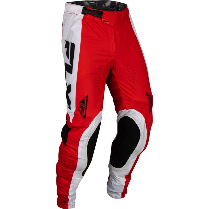 Pantalón FLY RACING Lite - Rojo / Blanco / Negro - motoscamaralweb.com