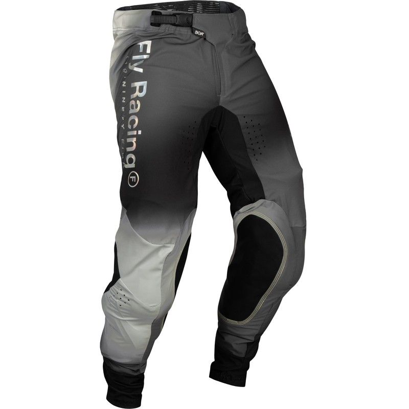 Pantalón FLY RACING Lite S.E. Legacy - Gris Claro / Negro - motoscamaralweb.com