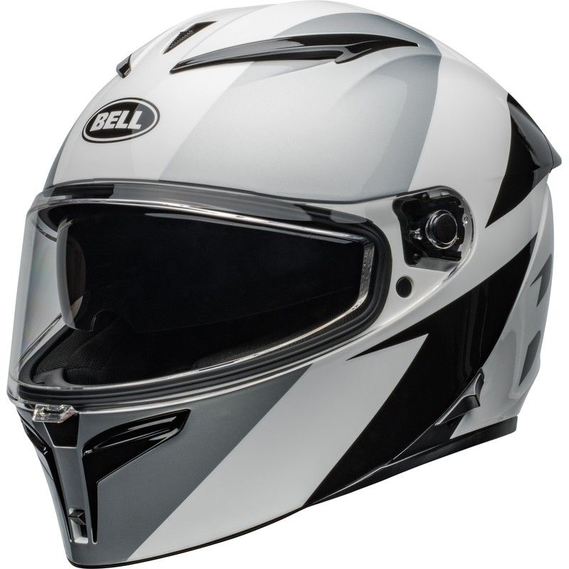 Casco BELL Lithium - Shear Gloss Silver/White - motoscamaralweb.com