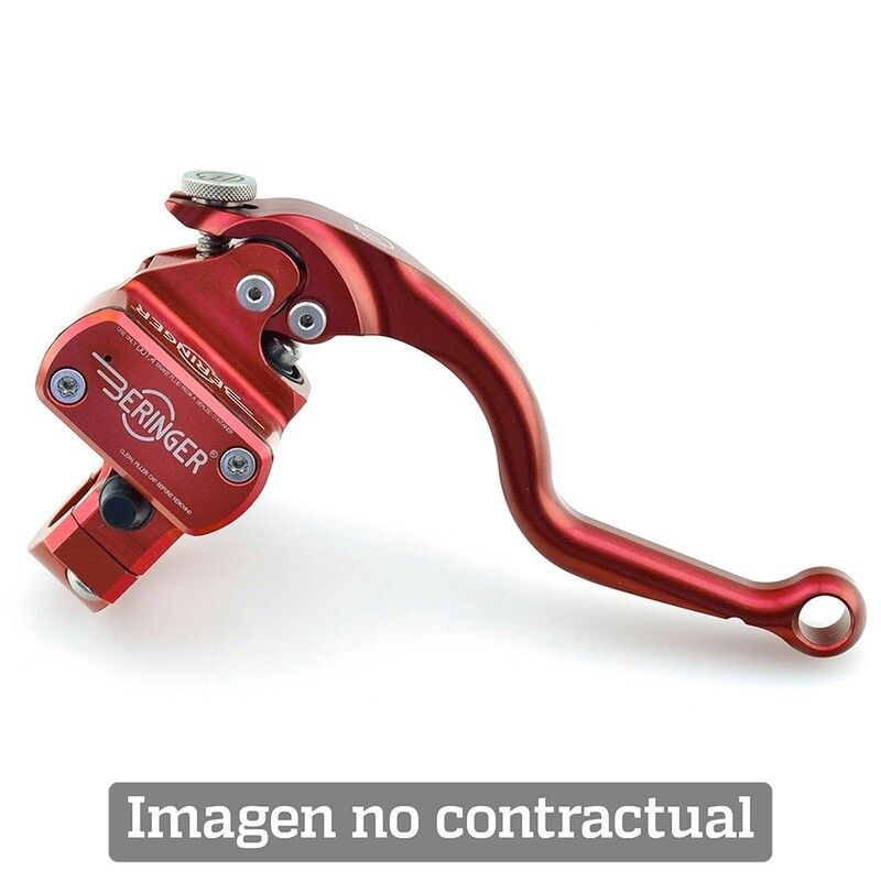 Bomba de freno radial BERINGER Aerotec® Ø17.5mm depósito integrado - Maneta tipo 2 (14cm) - motoscamaralweb.com