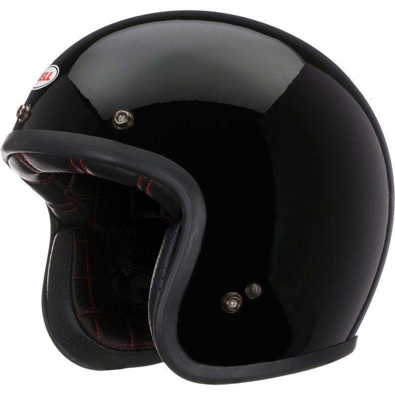 Casco Bell Custom 500 (Sin Accesorios) Negro brillante - motoscamaralweb.com