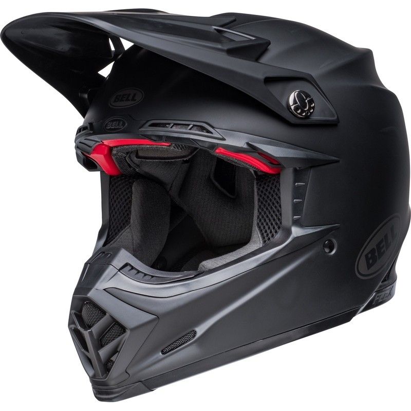 Casco BELL Moto-9s Flex Solid - Negro mate - motoscamaralweb.com