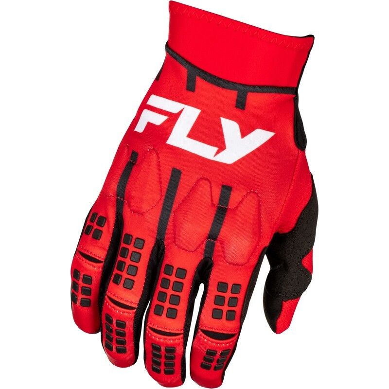 Guantes FLY RACING Evolution DST - Rojo / Blanco / Negro - motoscamaralweb.com